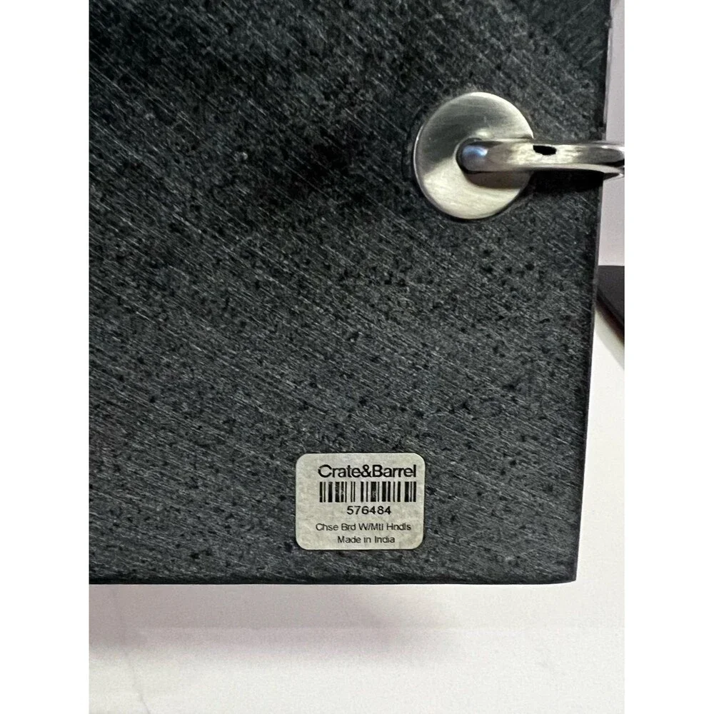 Crate & Barrel Marble Cheese Board